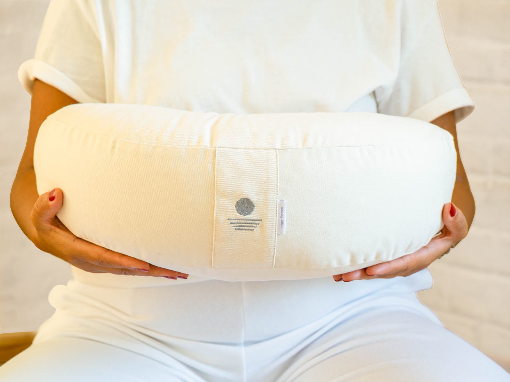 Meditationskissen Halbmond Shanti - Natur