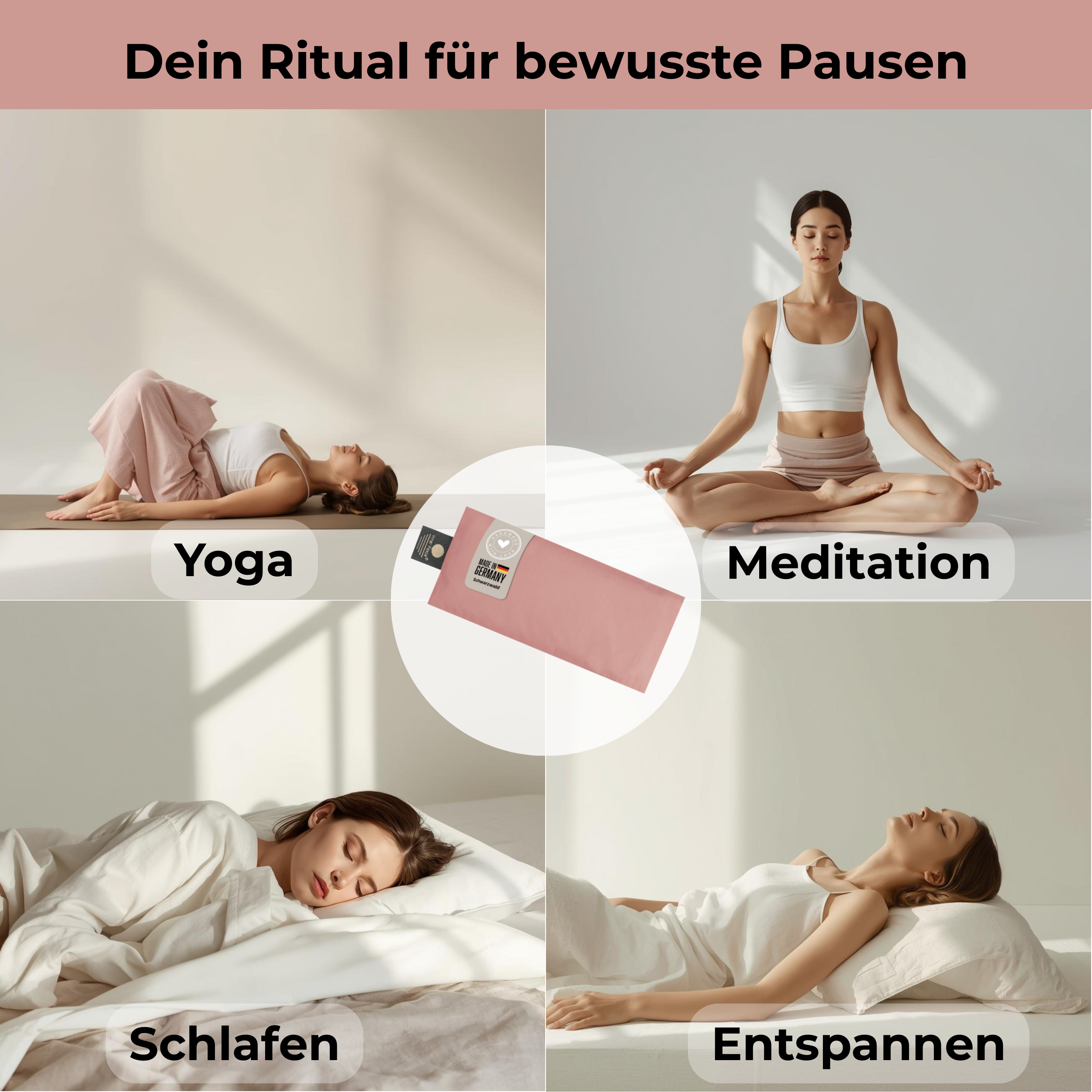 Augenkissen - Calm Pink