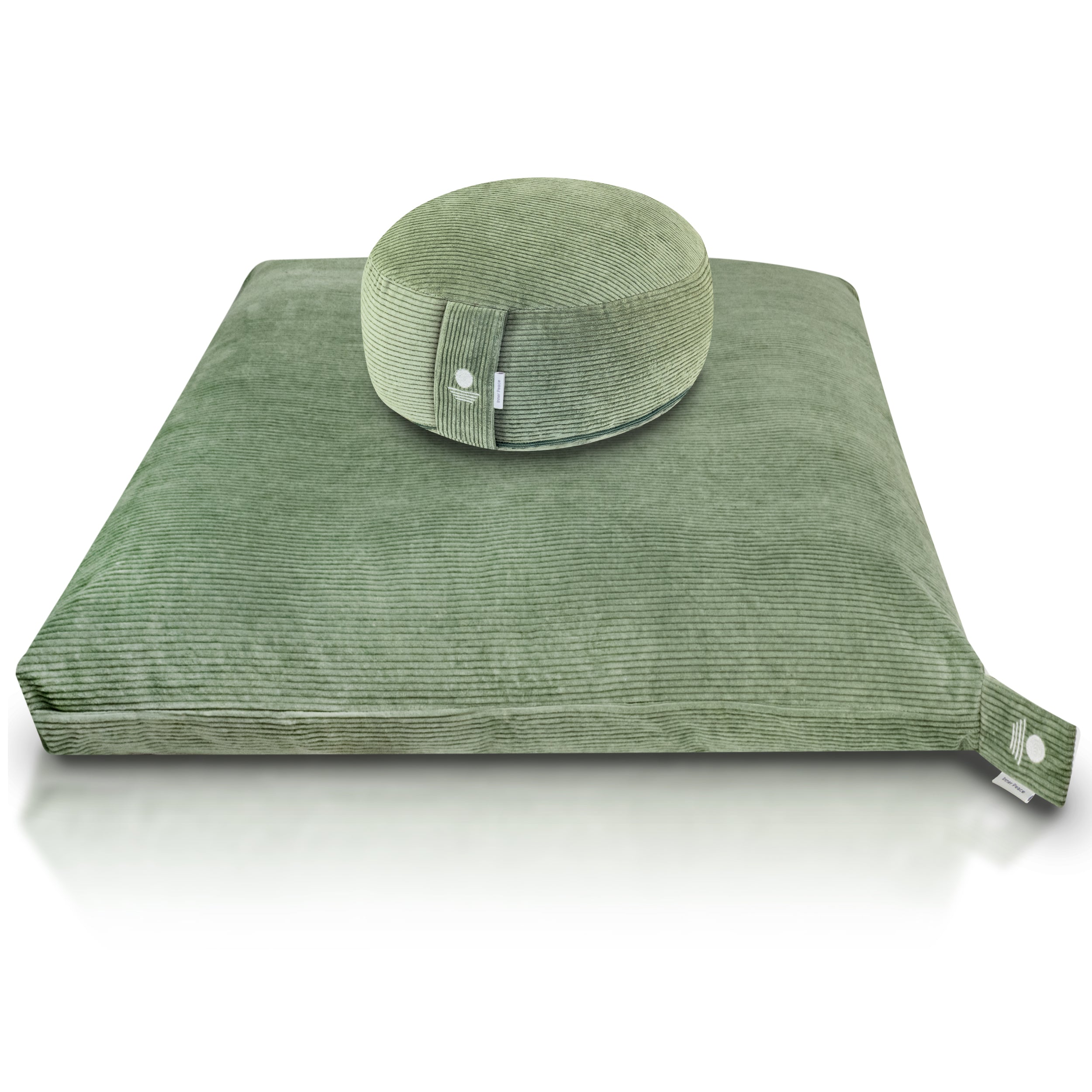 Cord Meditation-Set - Salbeigrün