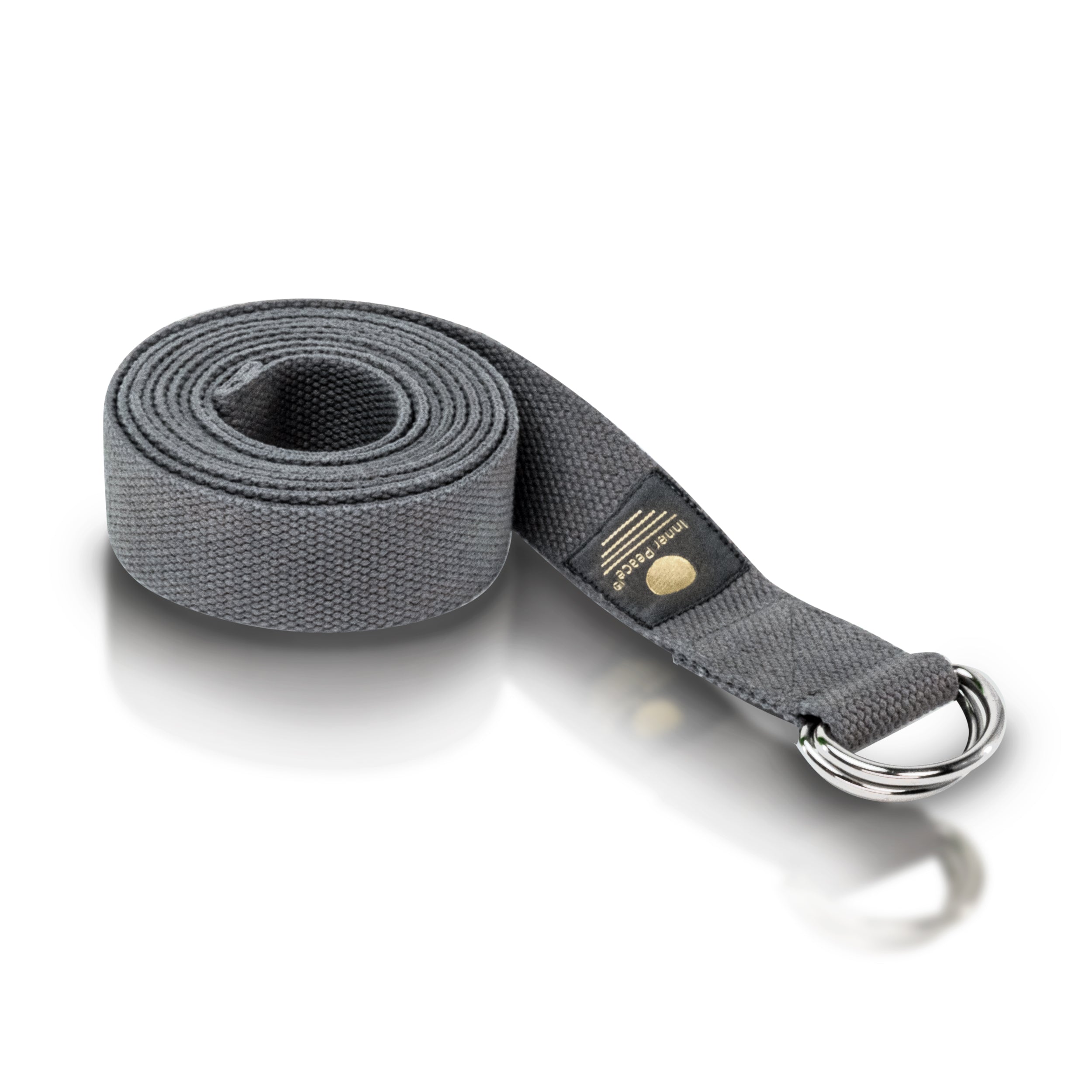 Yogagurt 100% Baumwolle - Anthrazit