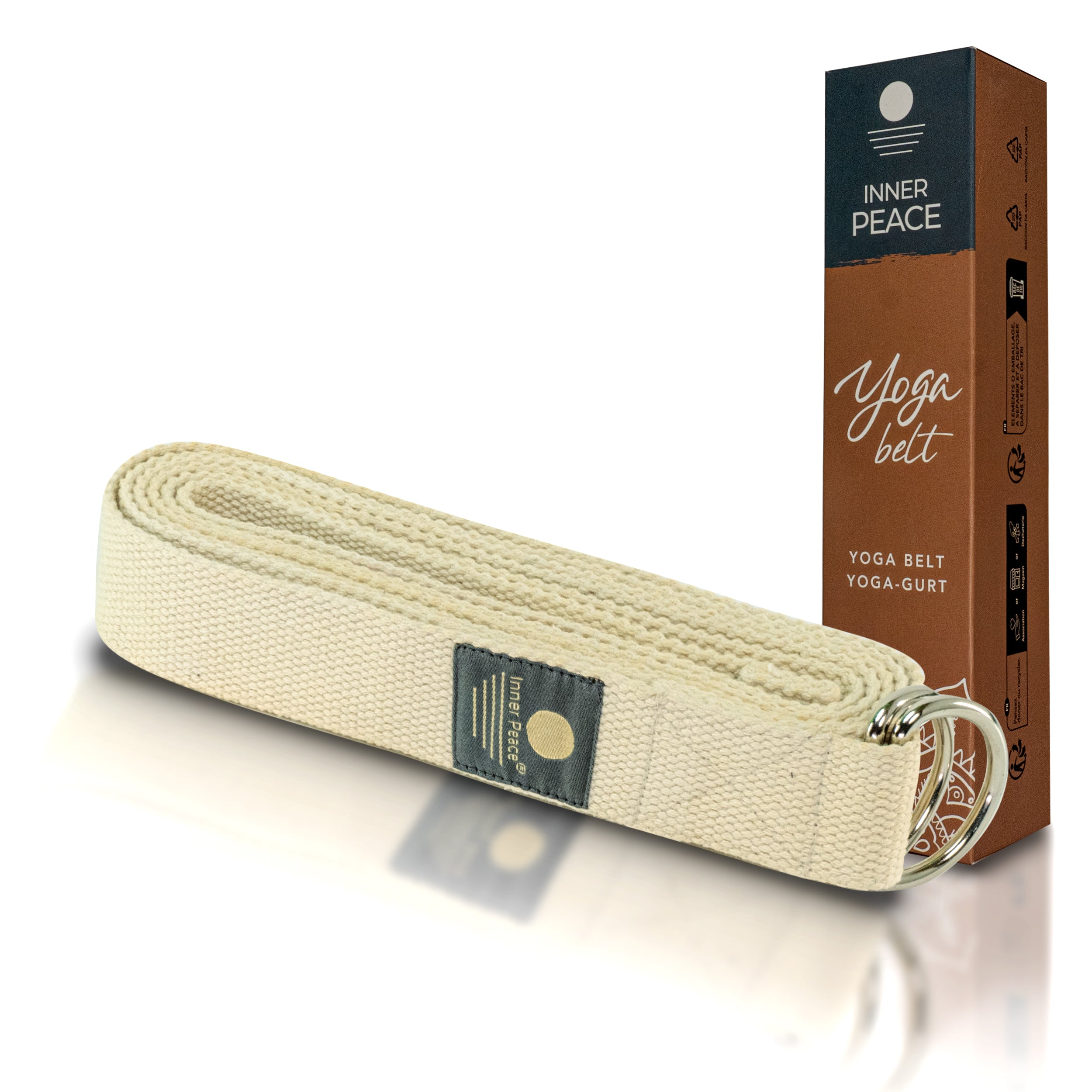 Yogagurt 100% Baumwolle - Natur