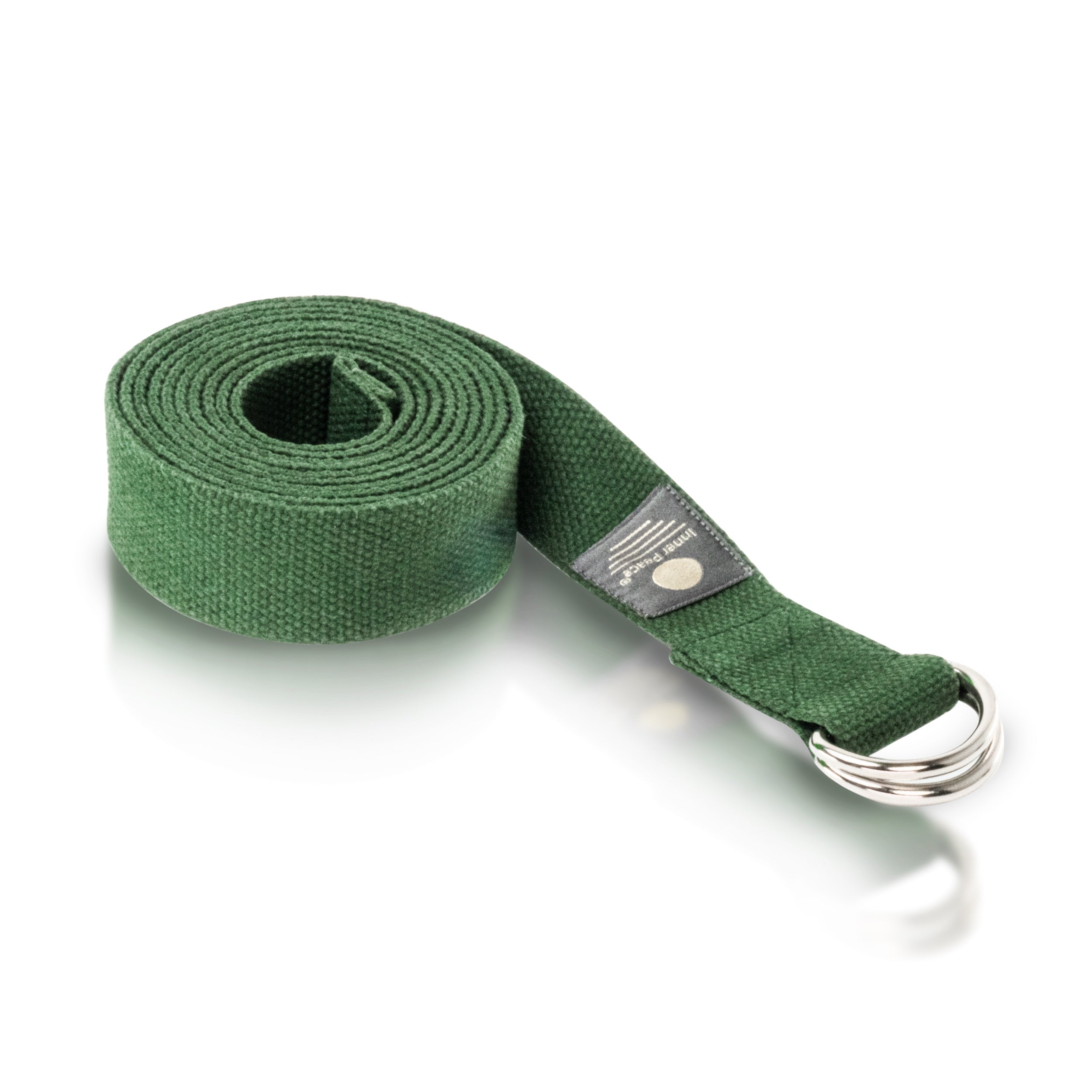 Yogagurt 100% Baumwolle - Waldgrün