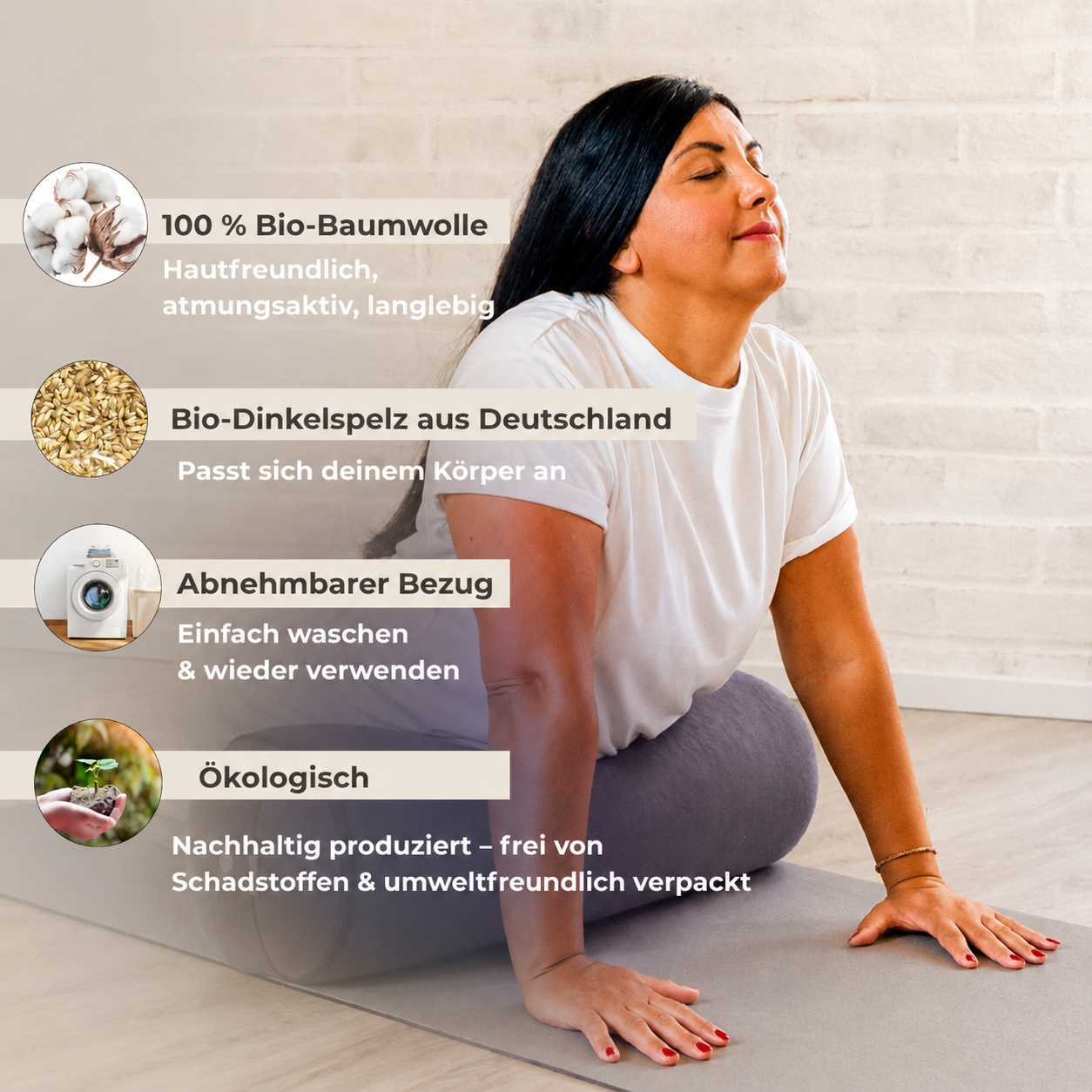 Yogarolle INNER PEACE - Anthrazit