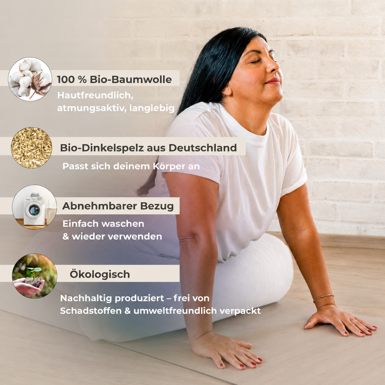 Yogarolle INNER PEACE - Natur