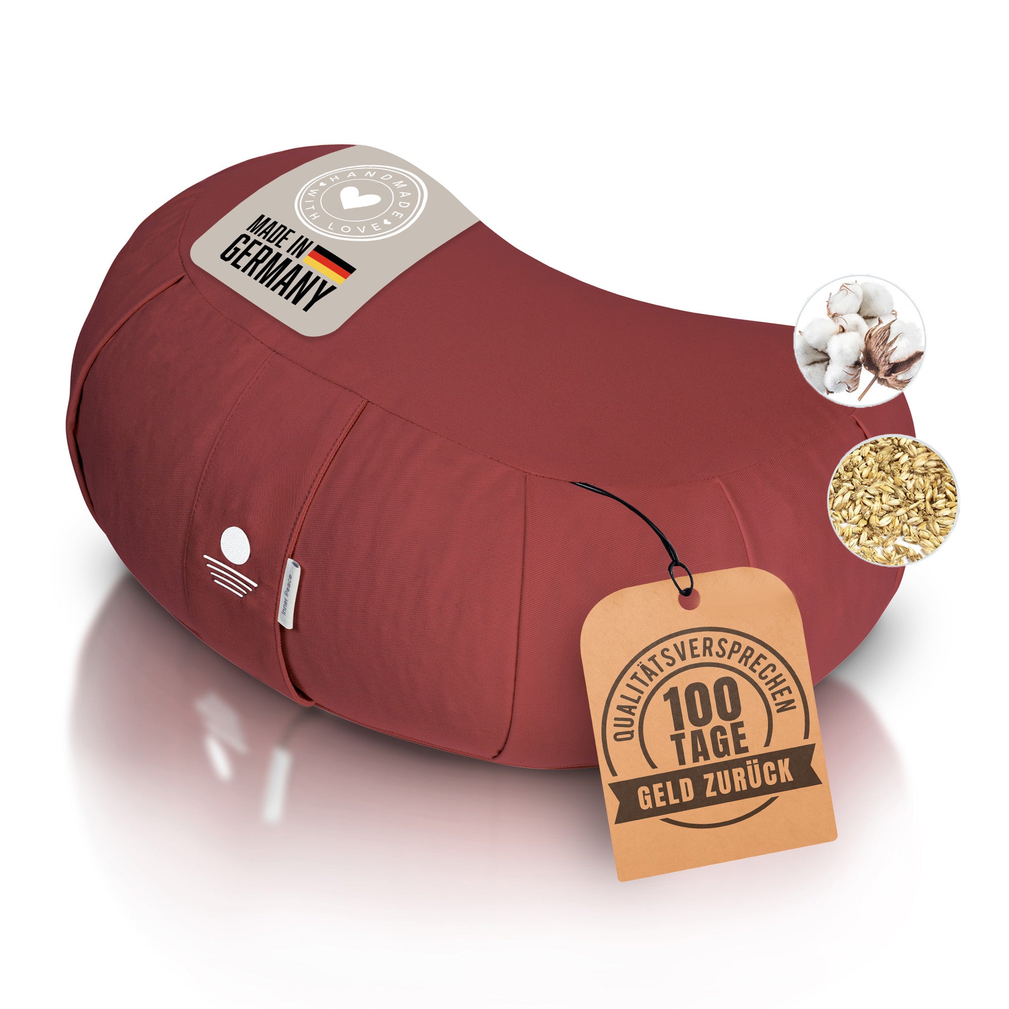 Zafu Meditationskissen - Waldbeere