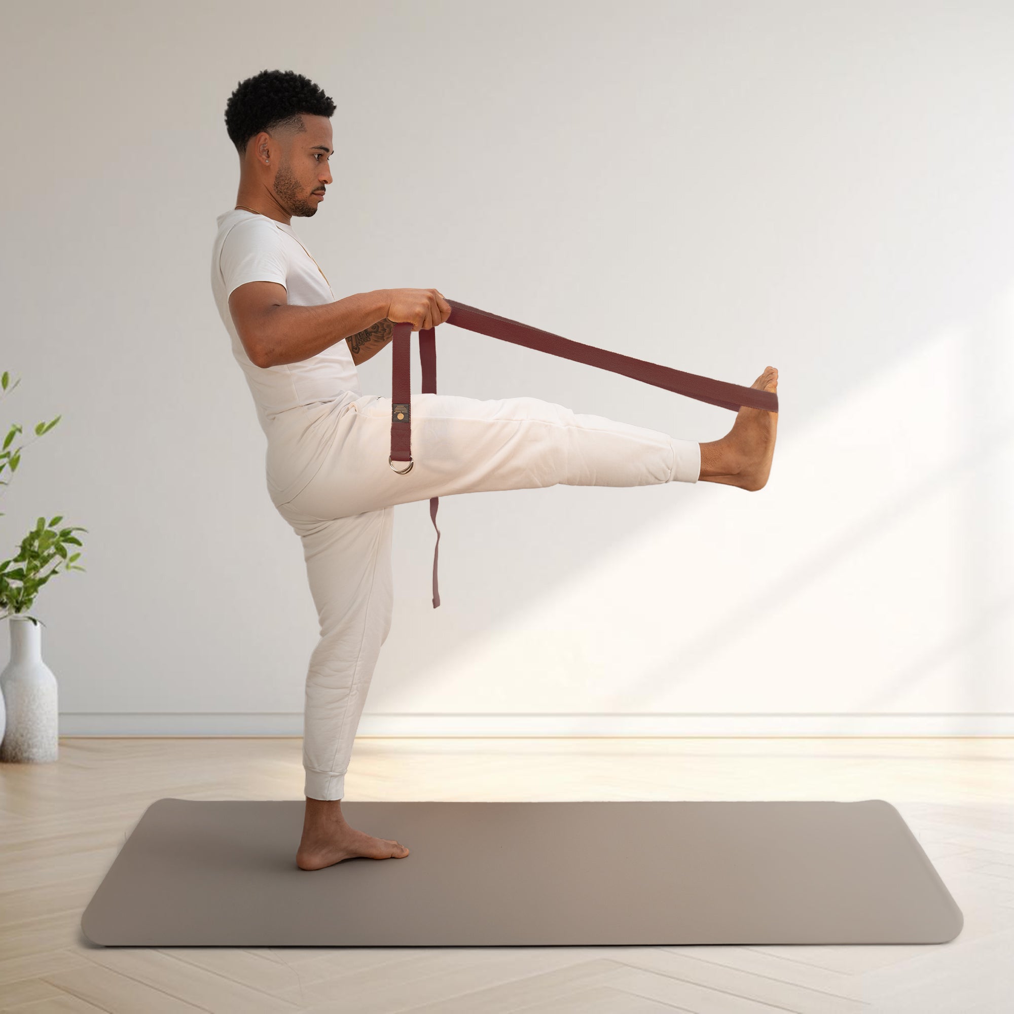 Yogagurt 100% Baumwolle - Waldbeere