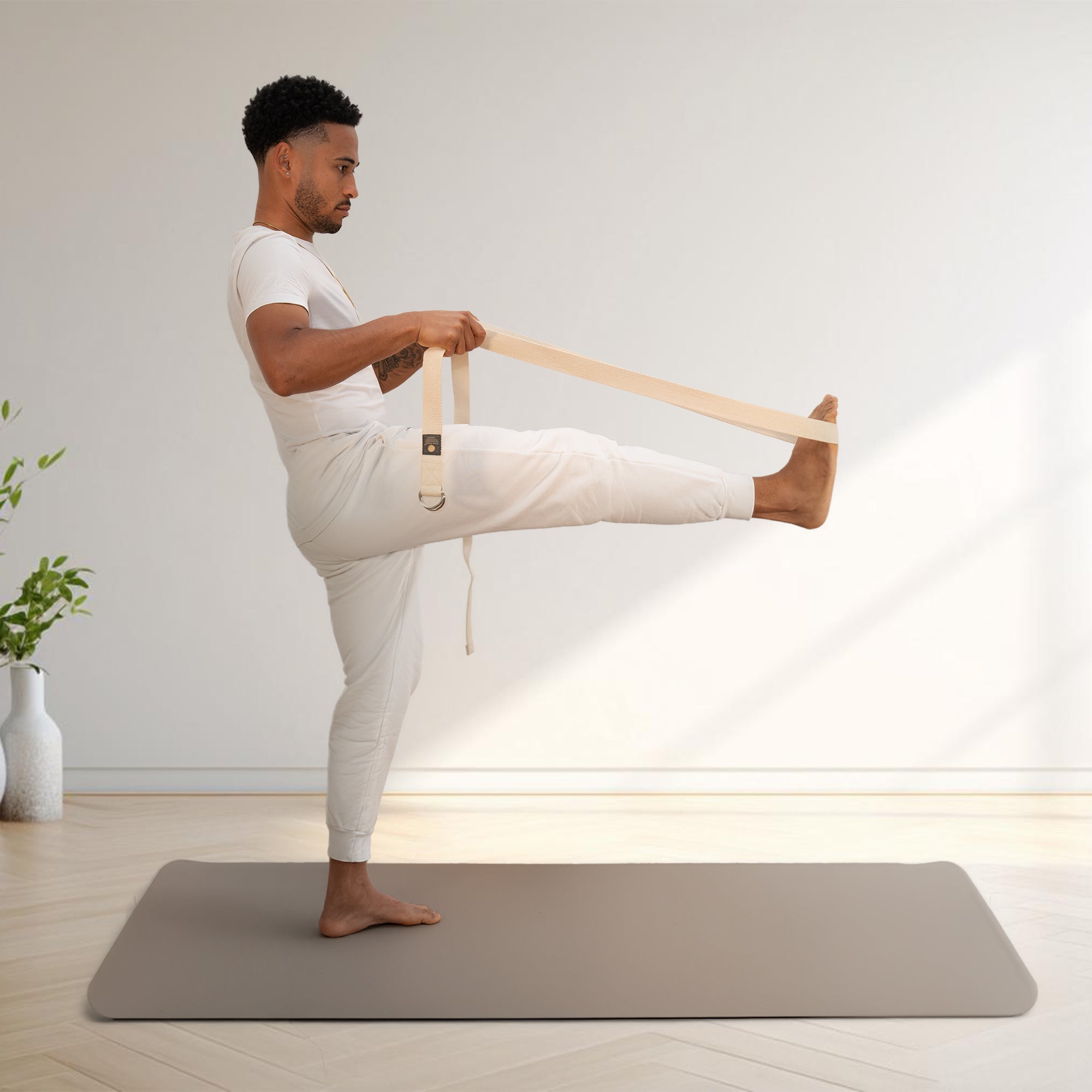 Yogagurt 100% Baumwolle - Natur