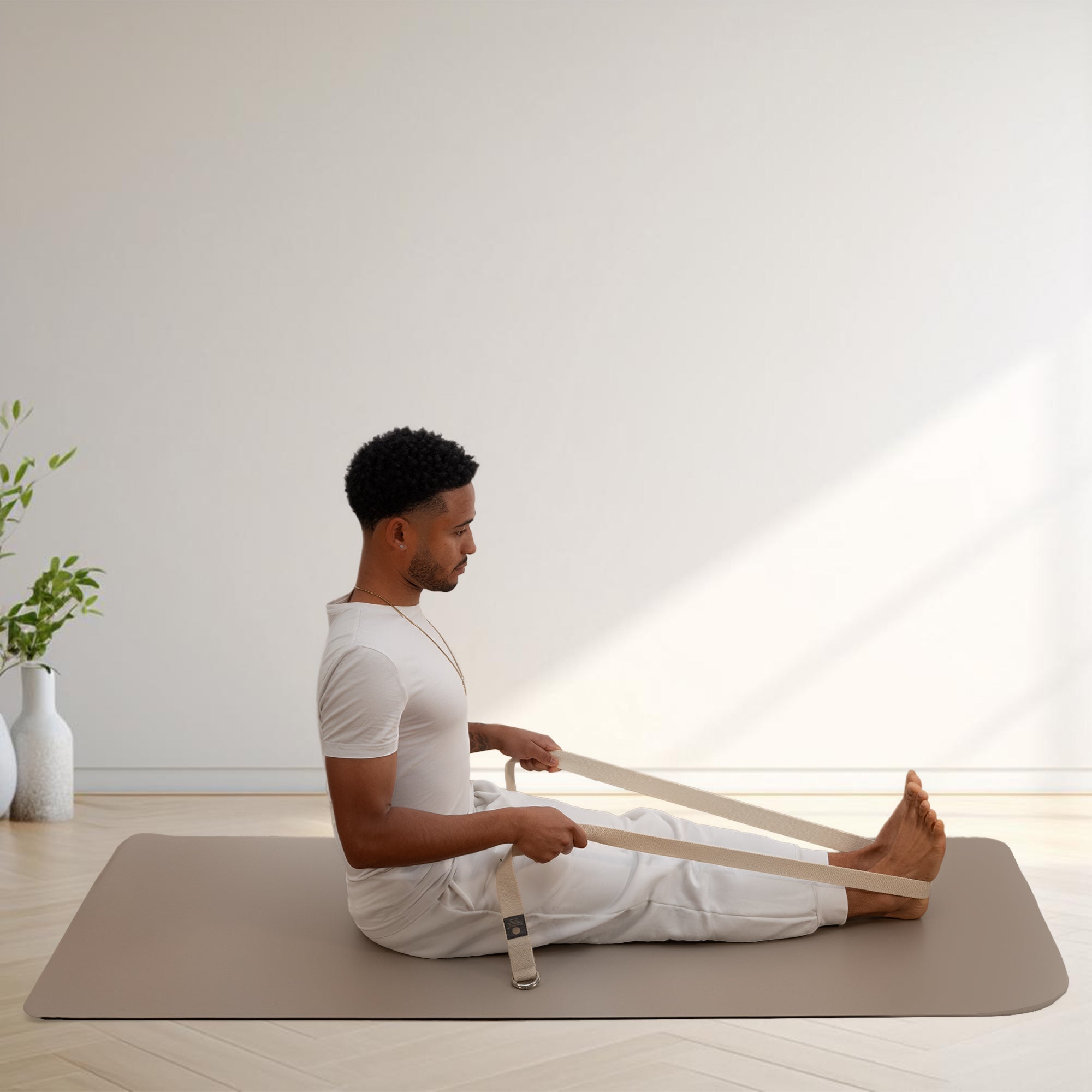 Yogagurt 100% Baumwolle - Natur