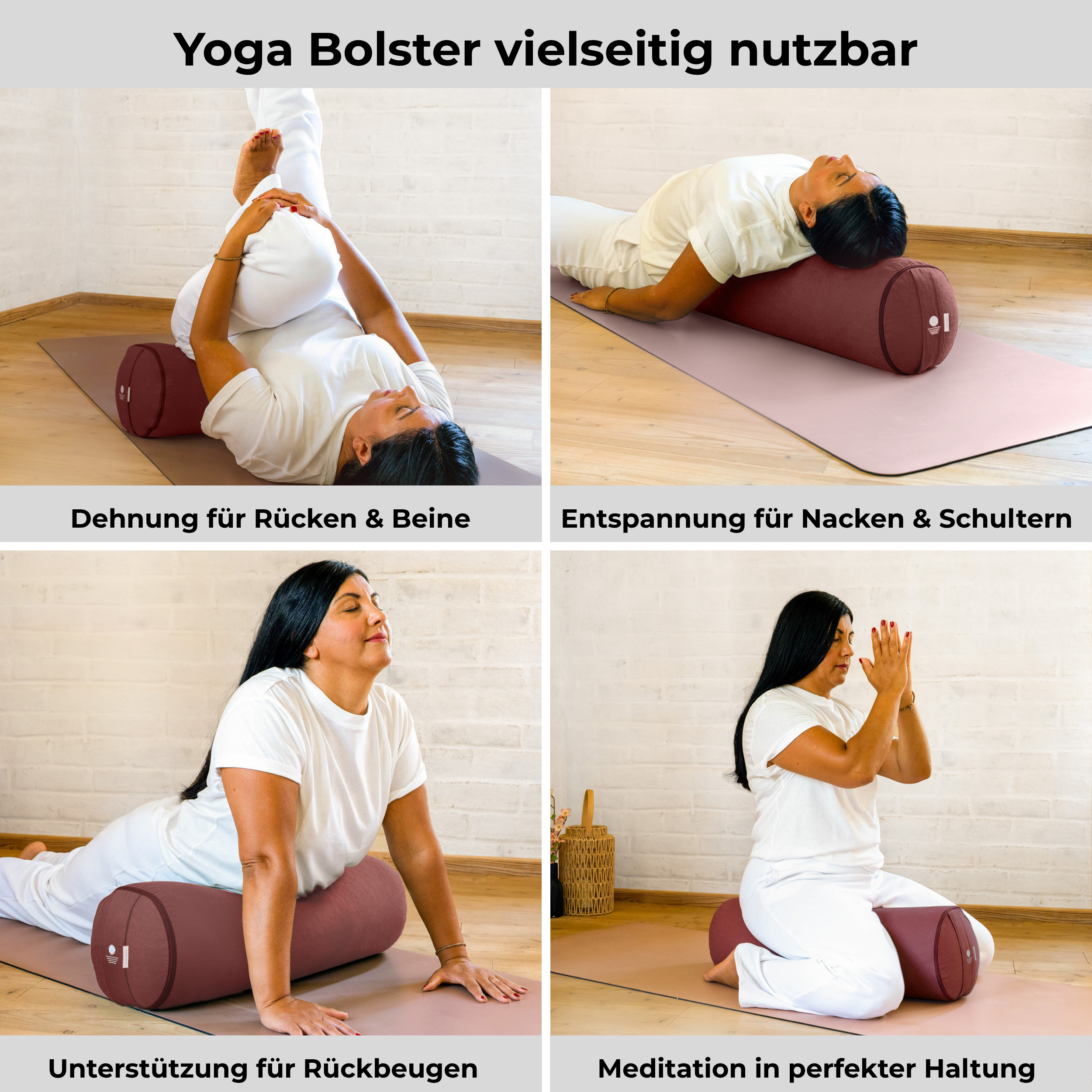 Yogarolle INNER PEACE - Waldbeere