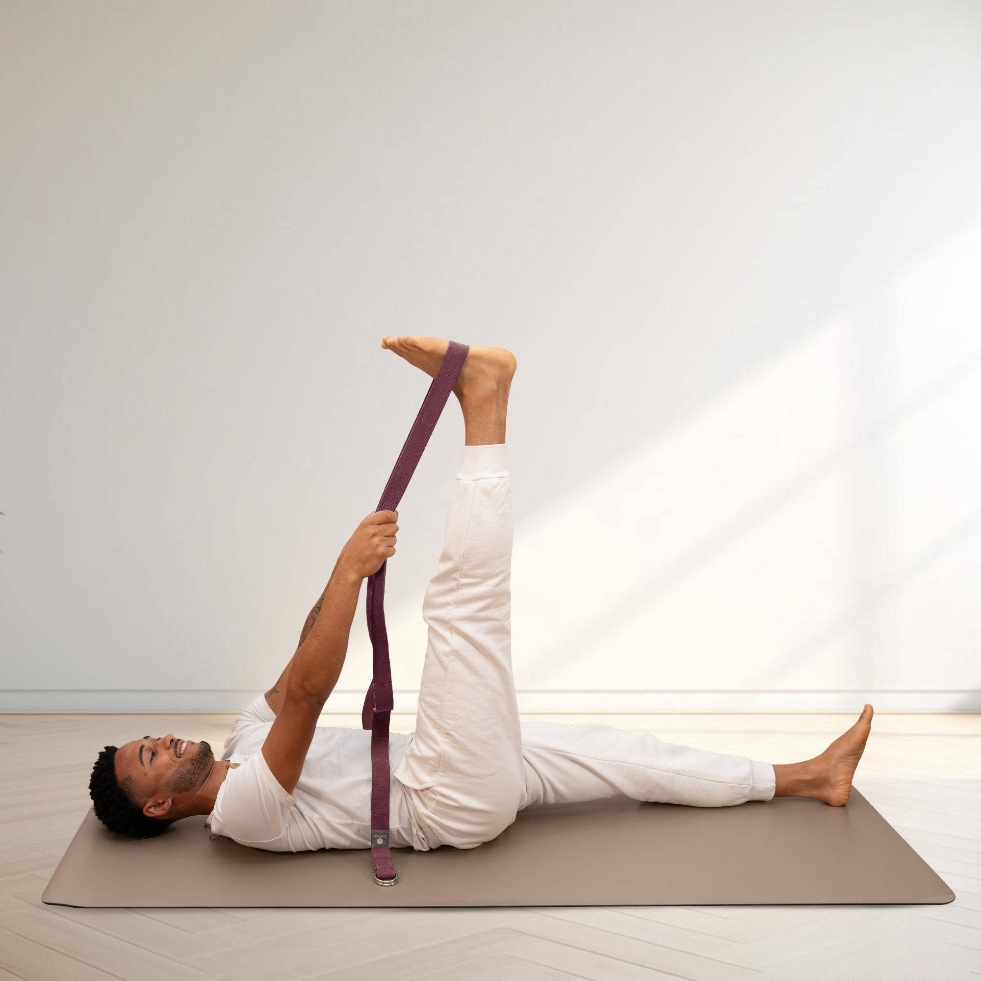 Yogagurt 100% Baumwolle - Waldbeere