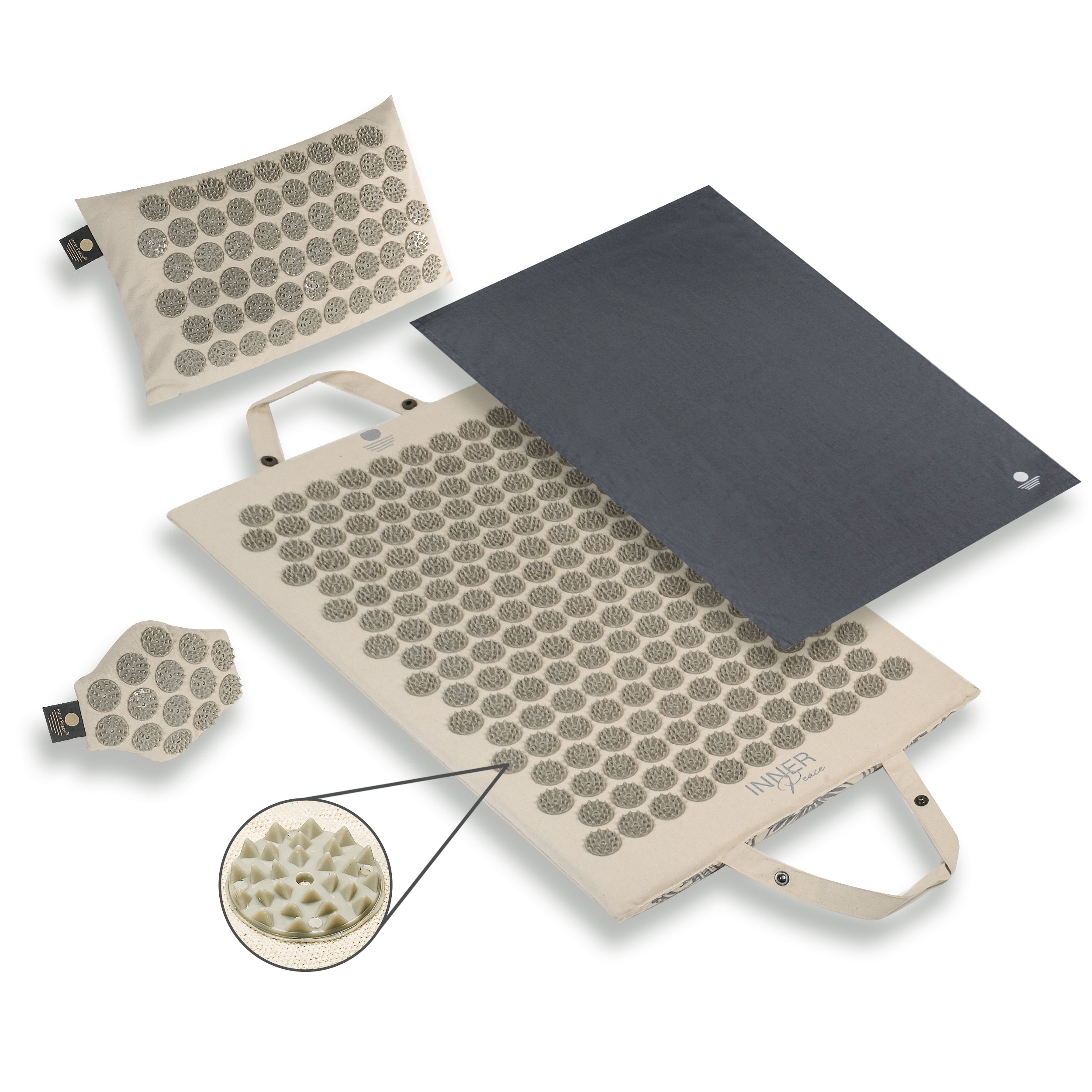 Premium Akupressur-Set - Sand
