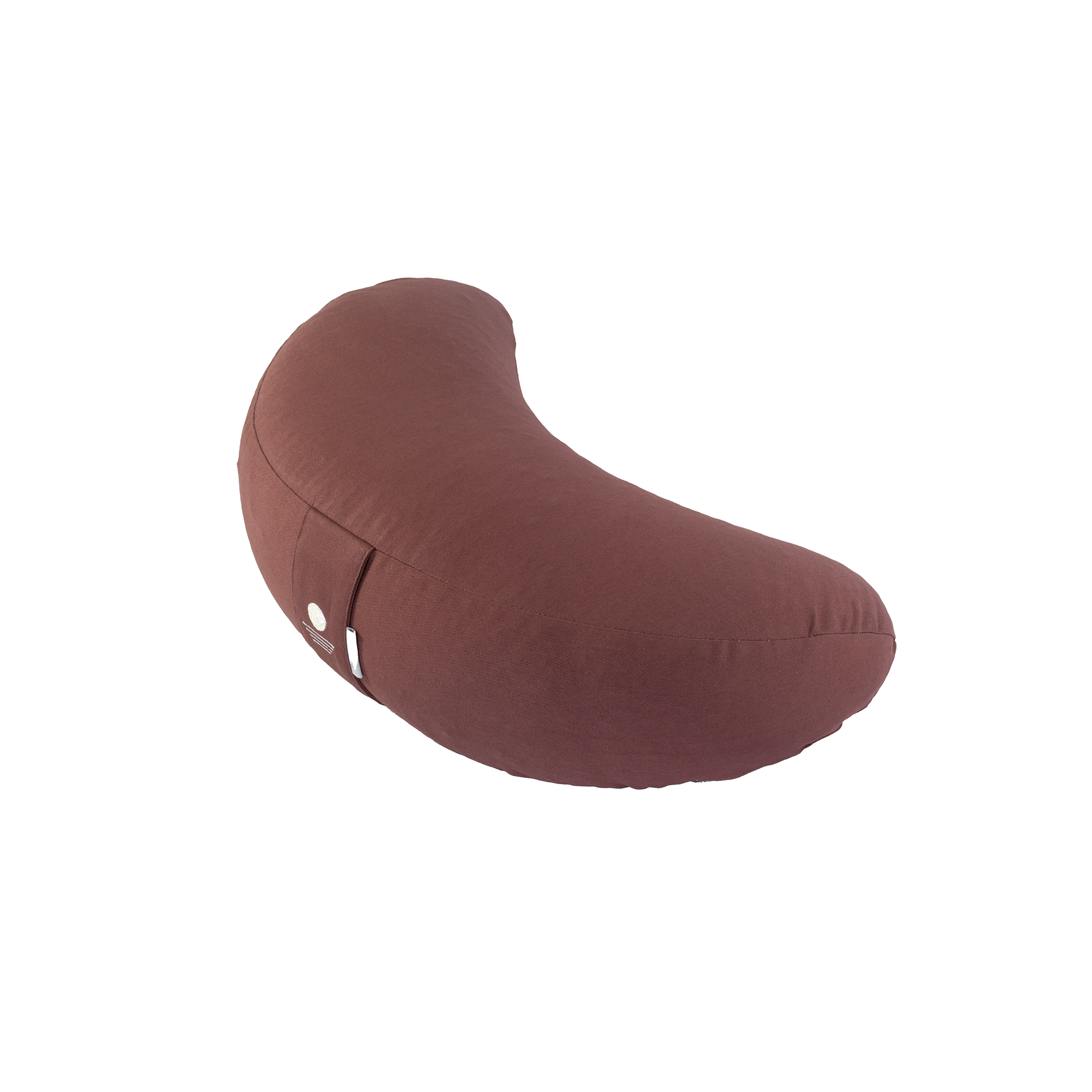 Meditationskissen Halbmond Shanti - Aubergine