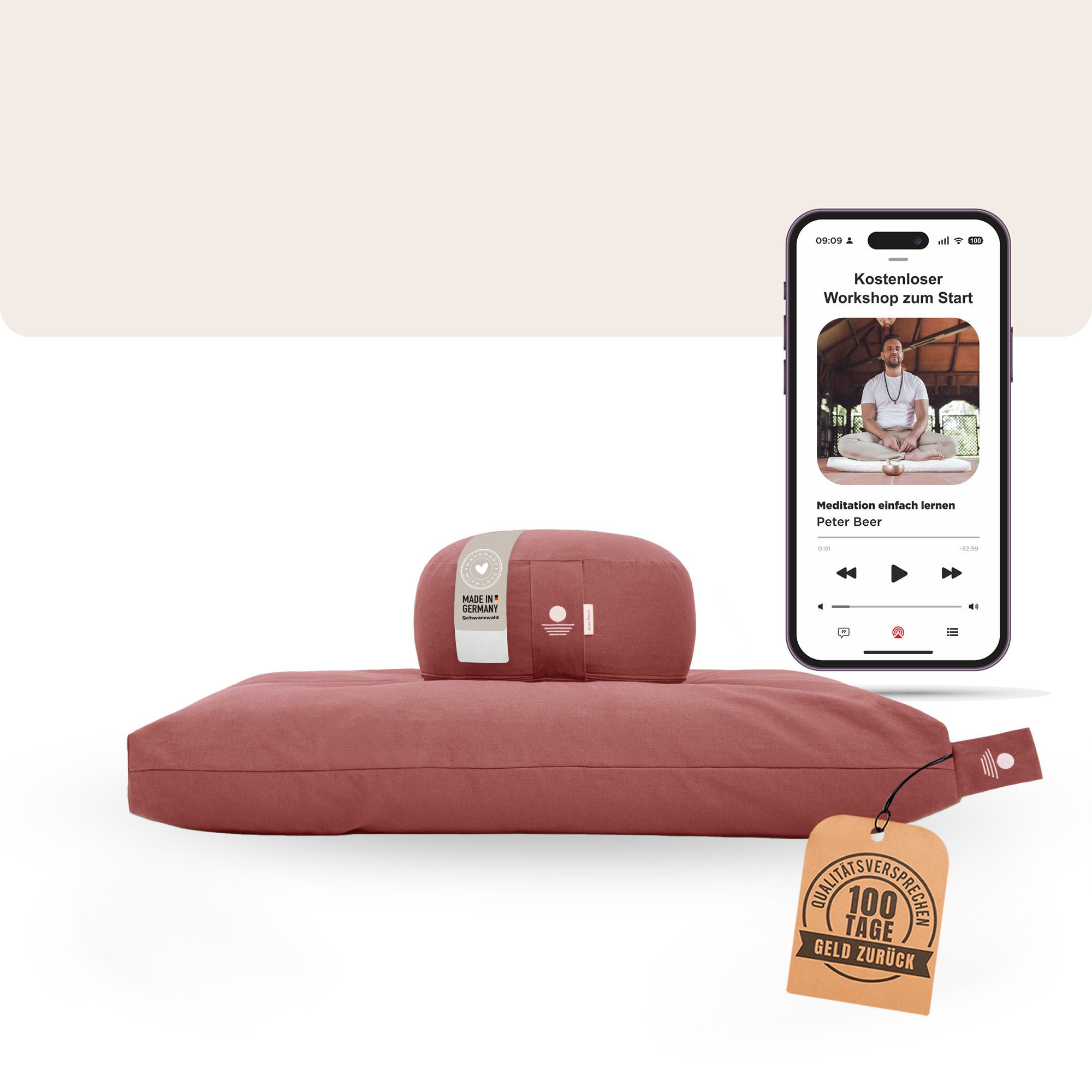 Meditation-Set Deluxe - Waldbeere