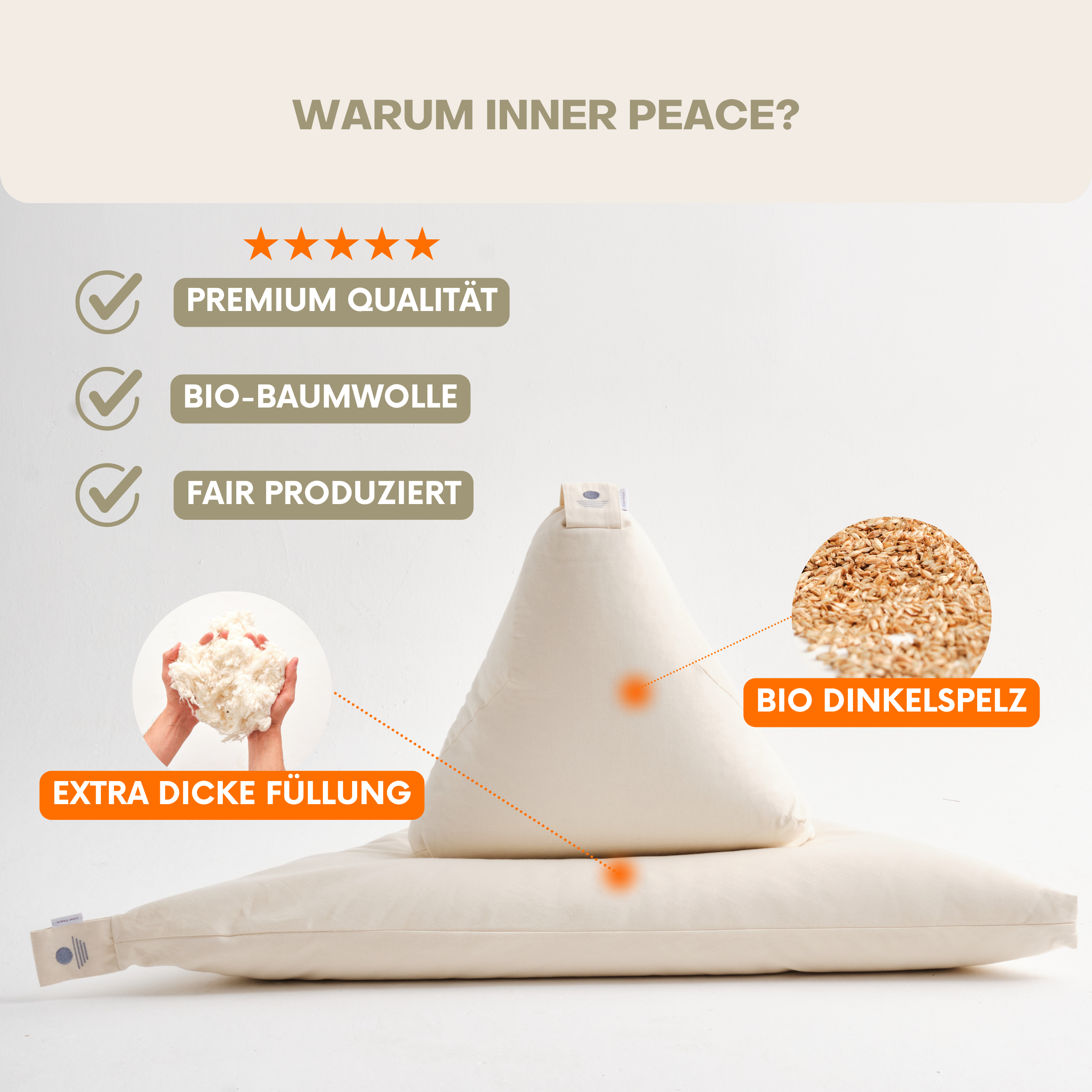 Meditation-Set Inner Peace - Natur