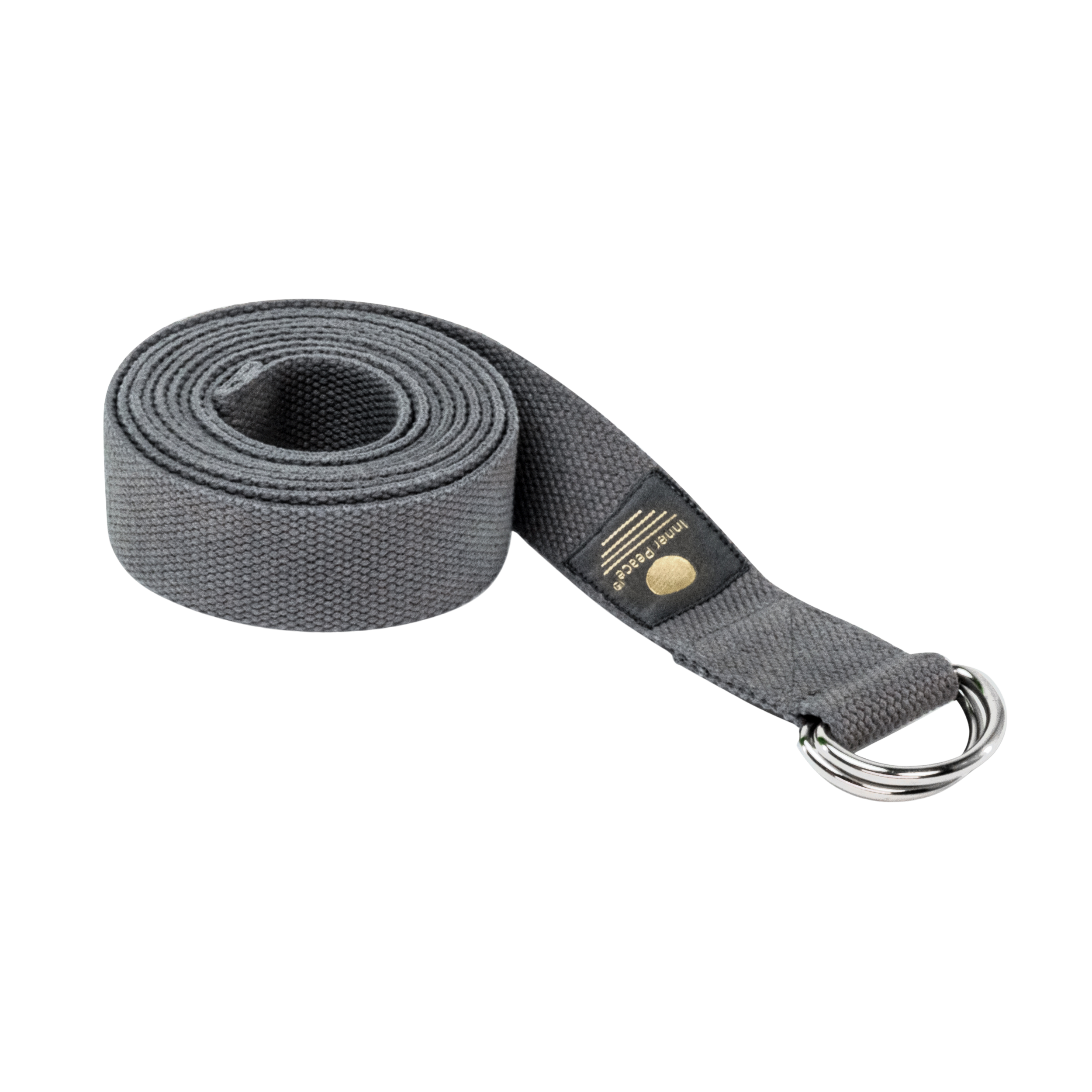 Yogagurt 100% Baumwolle - Anthrazit