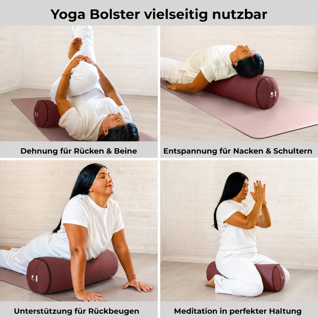 Yogarolle INNER PEACE - Waldbeere