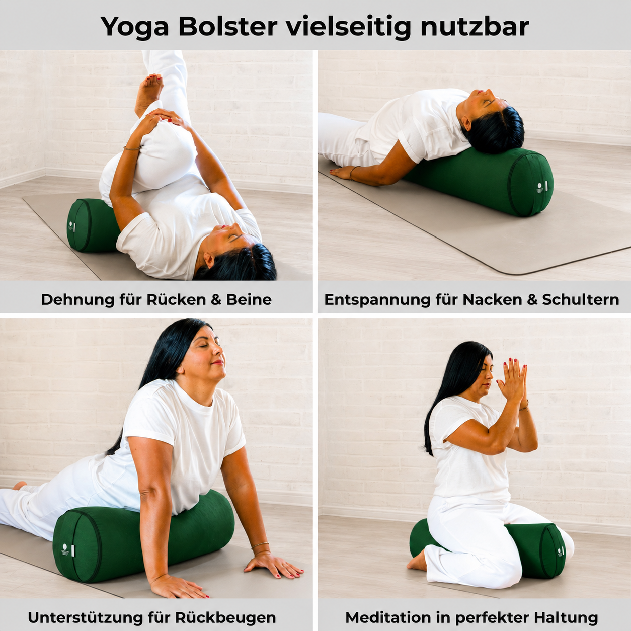 Yogarolle INNER PEACE - Waldgrün