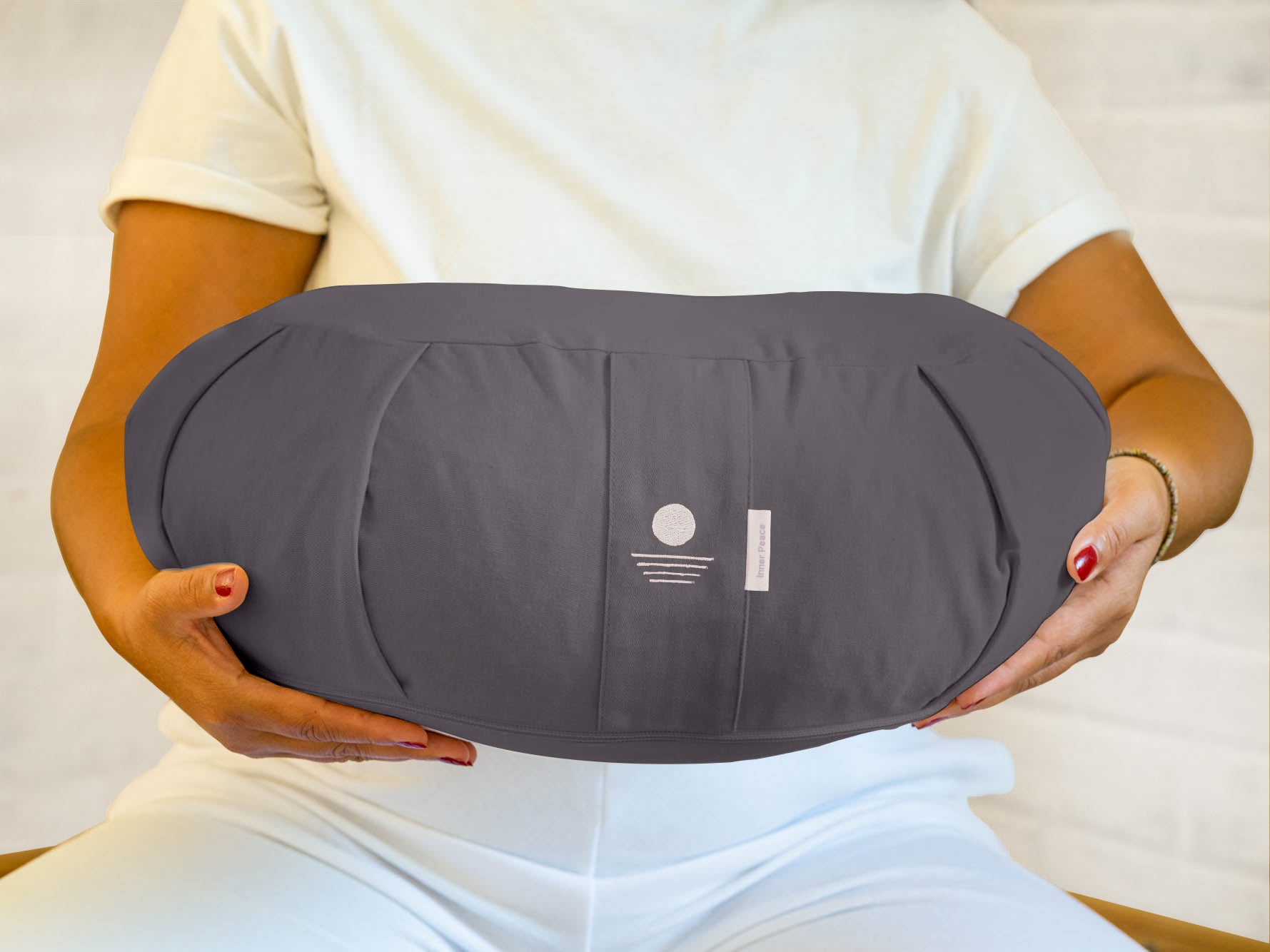 Zafu Meditationskissen - Anthrazit