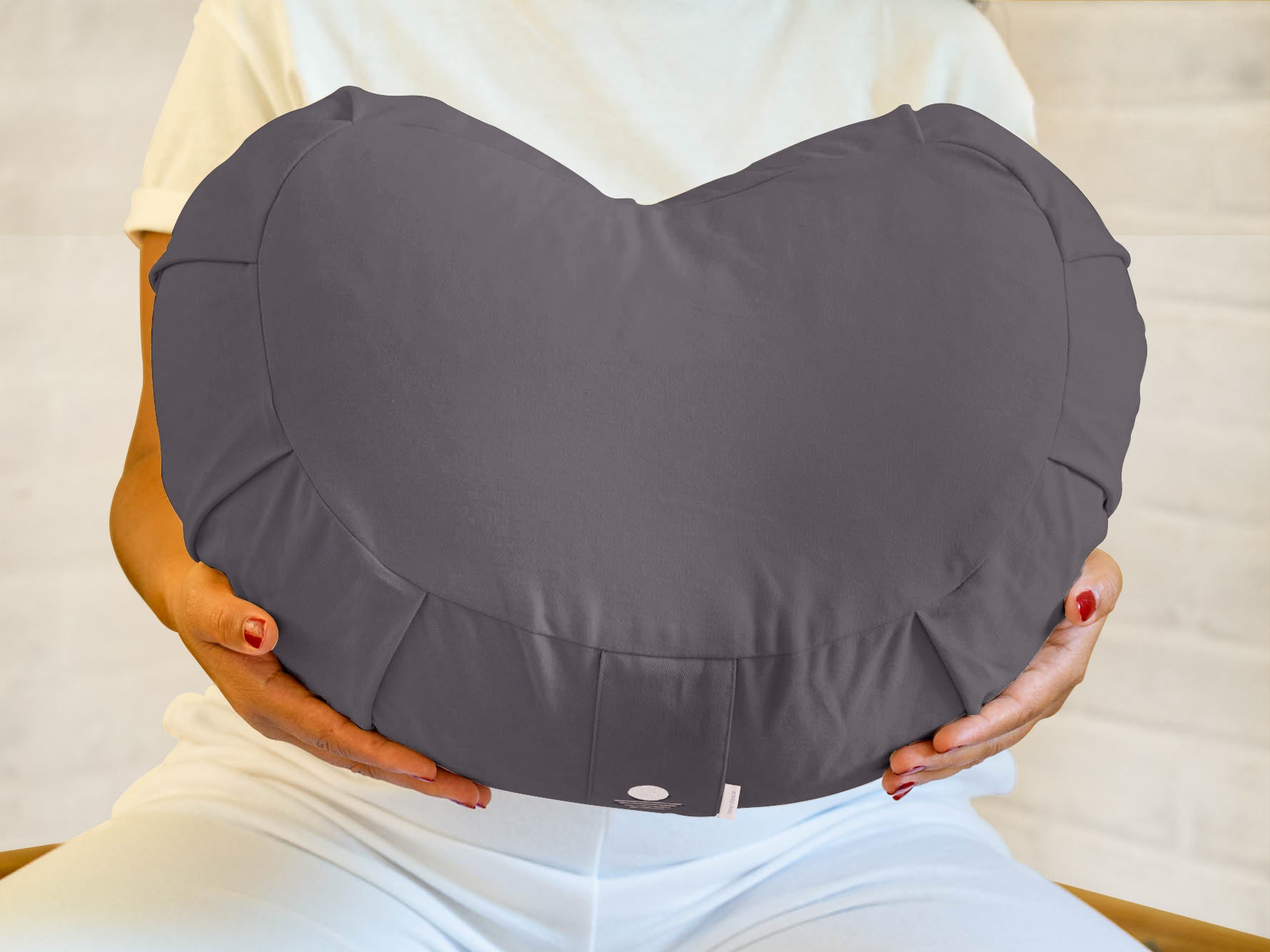 Zafu Meditationskissen - Anthrazit