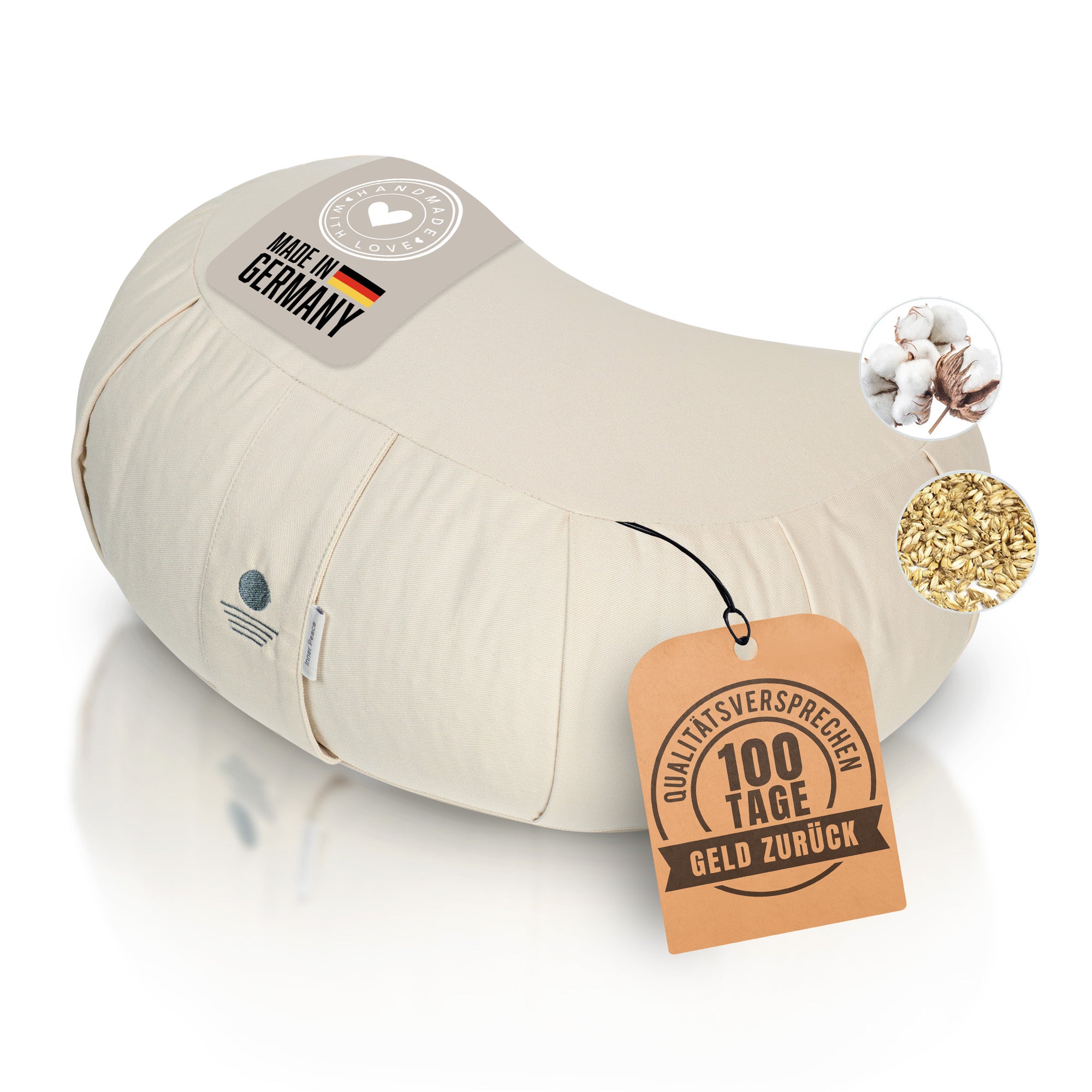 Zafu Meditationskissen - Natur