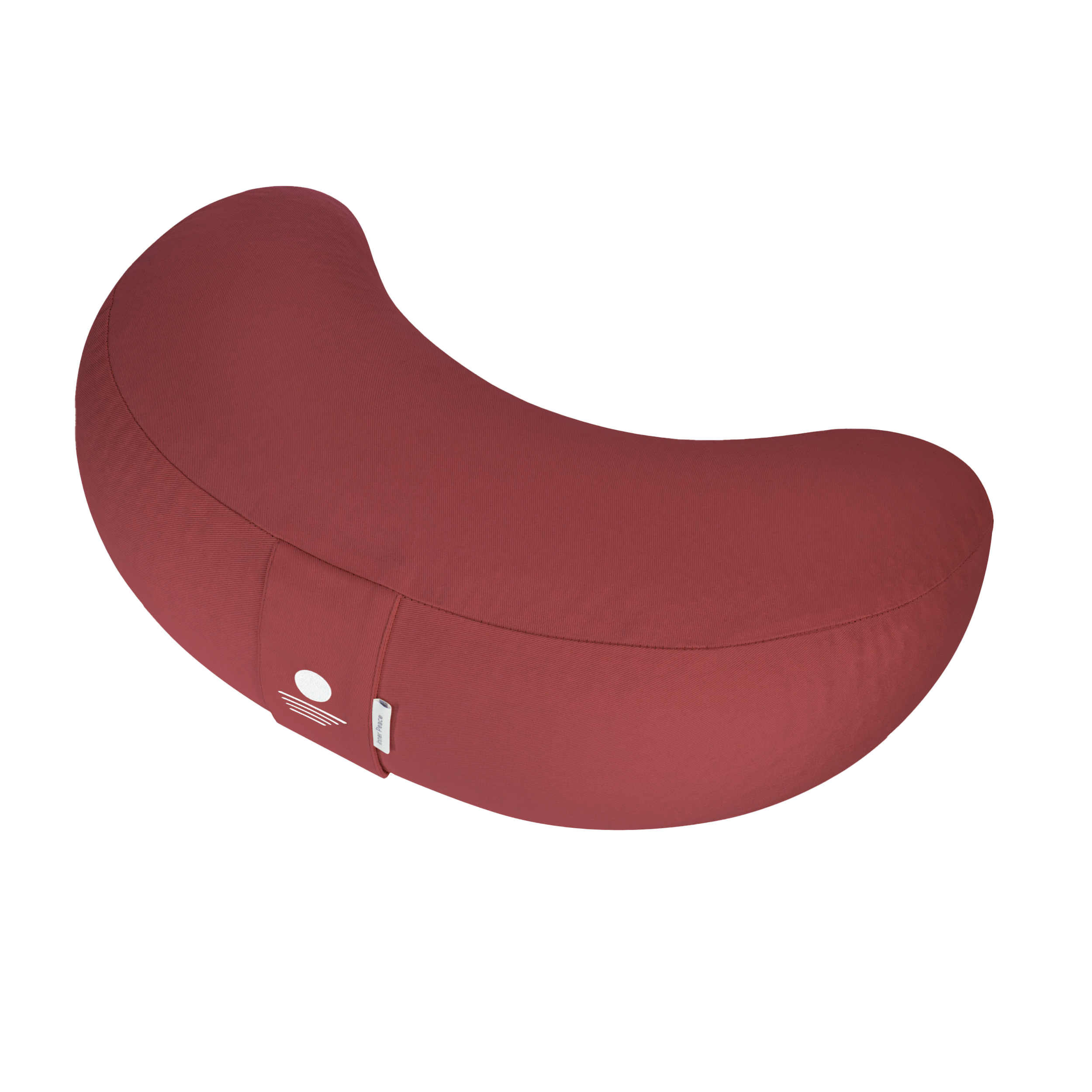 Meditationskissen Halbmond Shanti - Waldbeere